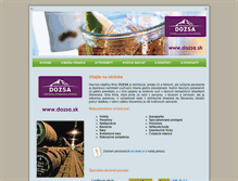 Tablet Screenshot of dozsa.sk
